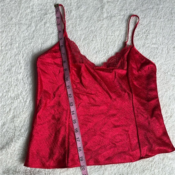 VTG Gold Label Victoria’s Secret Womens Romantic Lace Lingerie Holiday Cami S - Picture 5 of 6